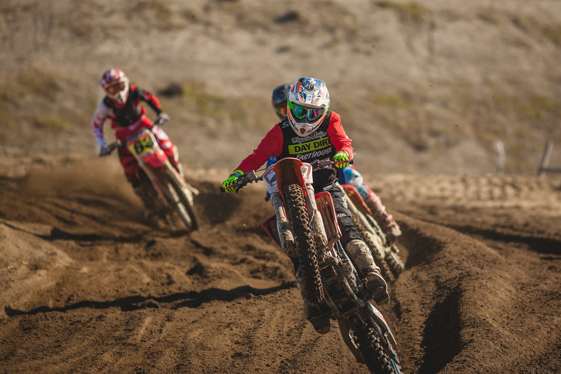 Course de motocross